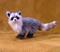Art: Furred Raccoon by Artist Camille Meeker Turner