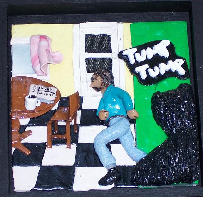 Art: Tump Tump(4) by Artist Amy J Hipple