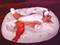 Art: Corgi Snow Angel by Artist Camille Meeker Turner
