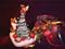 Art: Corgi Christmas Scene OR Treat Jar by Artist Camille Meeker Turner