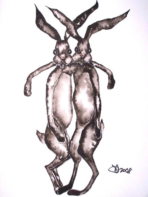 Art: GOOD FRIENDS p112 by Artist Dawn Barker