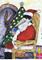 Art: SANTA CROW c226 by Artist Dawn Barker