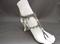Art: Warrior Princess Chain Maille Beaded Barefoot Sandal by Artist Sparkle Plenty Fine Beaded Jewellery