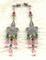 Art: CRYSTAL JEWELS: Sterling Silver Swarovski Crystal Earrings by Artist Sparkle Plenty Fine Beaded Jewellery