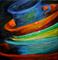Art: Cup in a bowl in a bowl in a bowl. . . . by Artist Lisa Thornton Whittaker