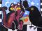 Art: Hat Tipping Cat and Raven by Artist Nico Niemi