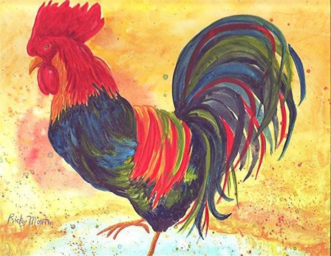 Art: Doped up Chicken Little by Artist Ulrike 'Ricky' Martin