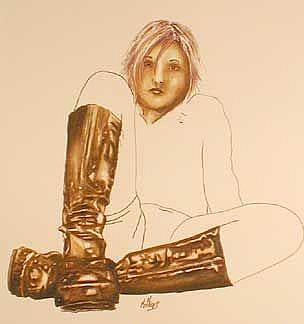 Art: Contemplating the Future by Artist Kimberly S Knopf