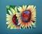 Art: Sun Kissed Sunflowers by Artist Ulrike 'Ricky' Martin