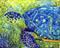 Art: Sea Turtle - sold by Artist Ulrike 'Ricky' Martin