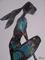 Art: DARK HARE h1259 by Artist Dawn Barker
