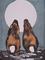 Art: MOONGAZING HARES h825 by Artist Dawn Barker