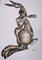 Art: WASHING HARE h828 by Artist Dawn Barker