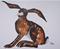 Art: WATCHING HARE h837 by Artist Dawn Barker