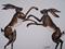 Art: BOXING HARES h839 by Artist Dawn Barker