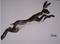 Art: LEAPING HARE h863 by Artist Dawn Barker