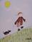 Art: CLIMBING THE HILL by Artist Dawn Barker