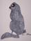 Art: THOUGHTFUL HARE h873 by Artist Dawn Barker