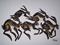 Art: HARE STAMPEDE! h887 by Artist Dawn Barker