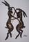 Art: BOXING HARES h888 by Artist Dawn Barker