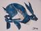 Art: BLUE HARE h900 by Artist Dawn Barker