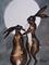 Art: BOXING HARES h925 by Artist Dawn Barker