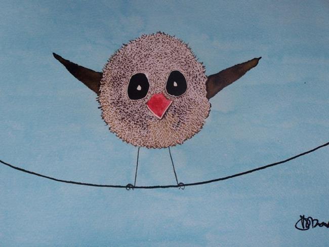 Art: LITTLE BIRD by Artist Dawn Barker