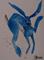 Art: HARE IN A HURRY h946 by Artist Dawn Barker