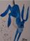 Art: HARE IN A HURRY h947 by Artist Dawn Barker
