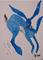 Art: HARE IN A HURRY h953 by Artist Dawn Barker