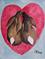 Art: HARES IN LOVE h975 by Artist Dawn Barker
