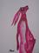 Art: PINK HARE h1007 by Artist Dawn Barker