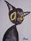 Art: PEBBLES the CAT by Artist Dawn Barker