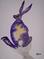 Art: VIOLET HARE h1015 by Artist Dawn Barker