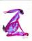 Art: LITTLE PINK HARE h1017 by Artist Dawn Barker