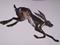 Art: LEAPING HARE h1047 by Artist Dawn Barker