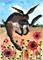 Art: FIELD HARE h1053 by Artist Dawn Barker