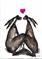 Art: I LOVE YOU! h1091 by Artist Dawn Barker