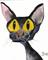 Art: PICKLE the GREY CAT c128 by Artist Dawn Barker
