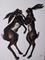 Art: BOXING HARES h1101 by Artist Dawn Barker