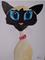 Art: SIAMESE CAT c129 by Artist Dawn Barker
