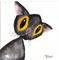 Art: PEBBLES THE CAT c130 by Artist Dawn Barker