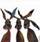 Art: THREE HARES h1155 by Artist Dawn Barker
