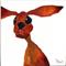 Art: GINGER HARE h1161 by Artist Dawn Barker