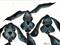 Art: TRIPLE TROUBLE h1184 by Artist Dawn Barker