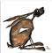 Art: HARE h1195 by Artist Dawn Barker