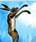 Art: DANCING IN THE MOONLIGHT h1200 by Artist Dawn Barker