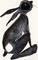 Art: LITTLE HARE h1222 by Artist Dawn Barker