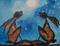 Art: HARES & STARS h1225 by Artist Dawn Barker