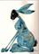 Art: BLUE HARE h1227 by Artist Dawn Barker